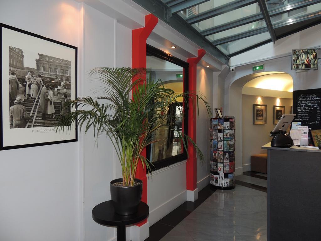 Hotel Eden Opera Párizs Kültér fotó