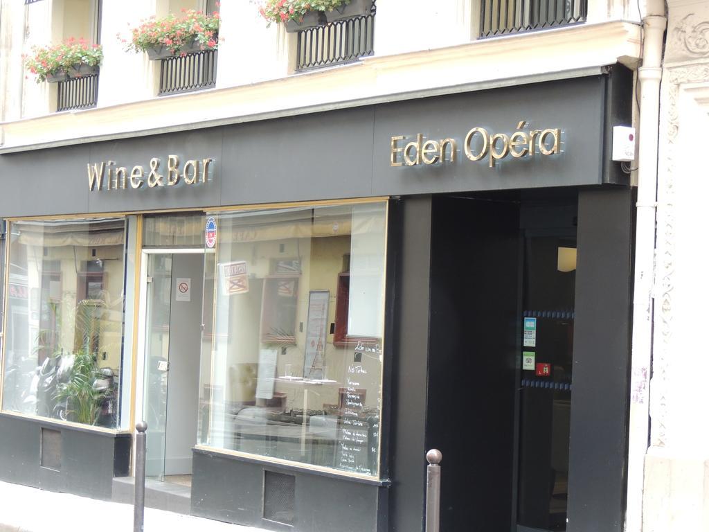 Hotel Eden Opera Párizs Kültér fotó