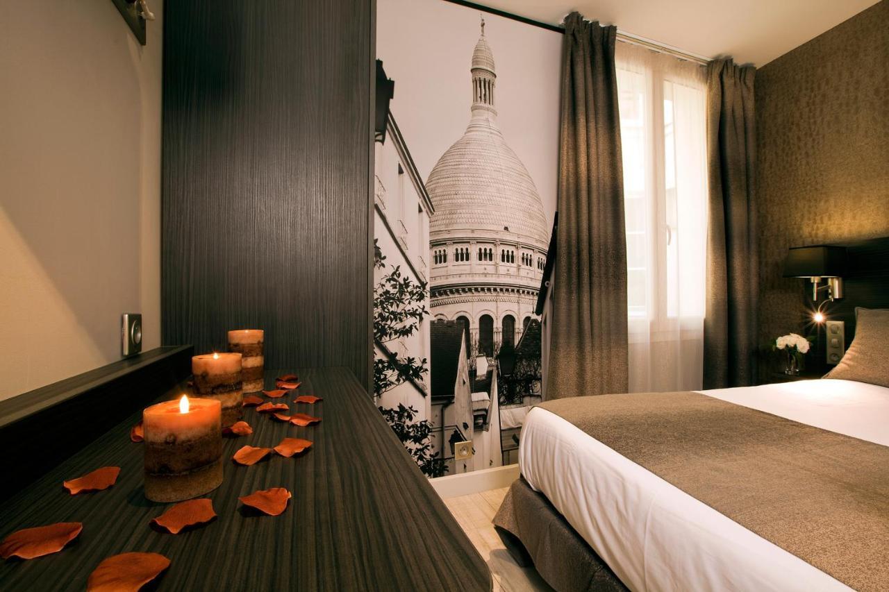 Hotel Eden Opera Párizs Szoba fotó